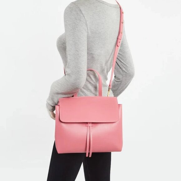 Mansur Gavriel Dolly Leather Mini Lady Bag - Picture 2 of 9